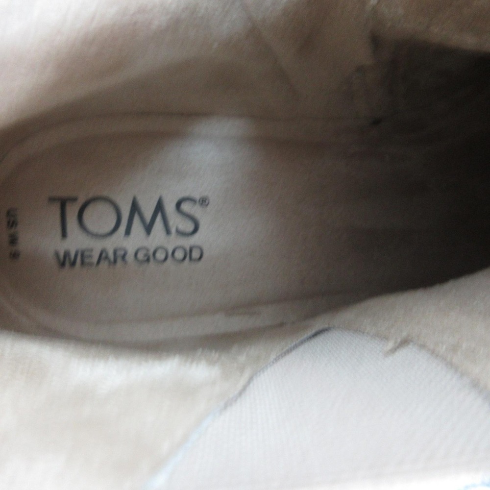 TOMS Maude Boots Womens Size 9 Beige Oatmeal Suede Wedge Ankle Bootie NWOB - Picture 9 of 14